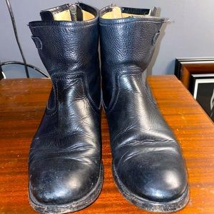 Frye zip-up ankle boots